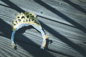 Diadema de feliz año