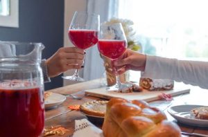 Brindis de agradecimiento positivo