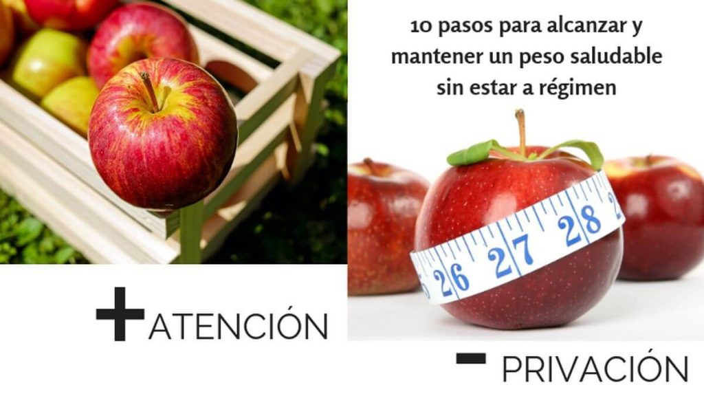 10 pasos para alcanzar y mantener un peso saludable sin estar a régimen