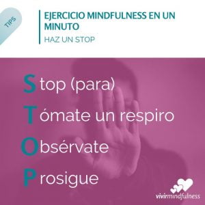 STOP - Ejercicio Mindfulness